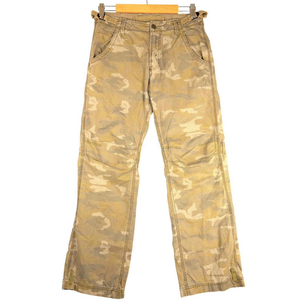 Gap Khakis Mens Loose Fit Camo Pants Camouflage Straight Leg 30x32 (Fits 30x30)